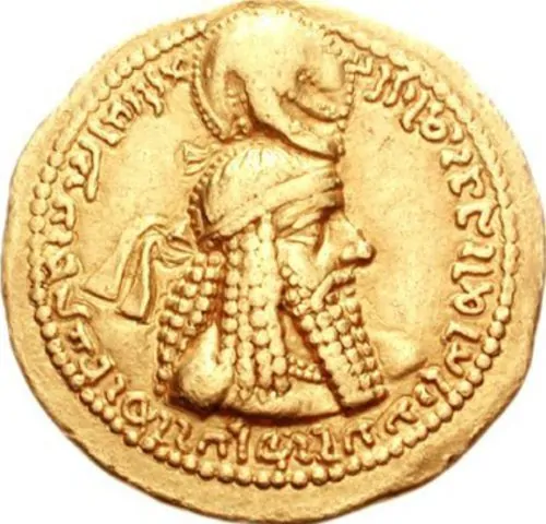 Rome and Persia at War: How Conflict Fueled the Third-Century Crisis (230–266 CE) 4 Gold dinar of Ardashir