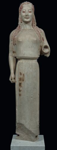 The Peplos Kore, 530 BCE