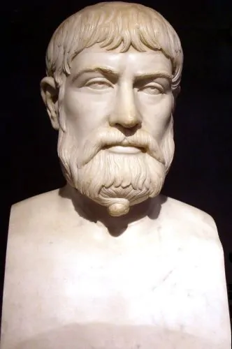 Pindar, Roman copy of Greek 5th century BCE bust