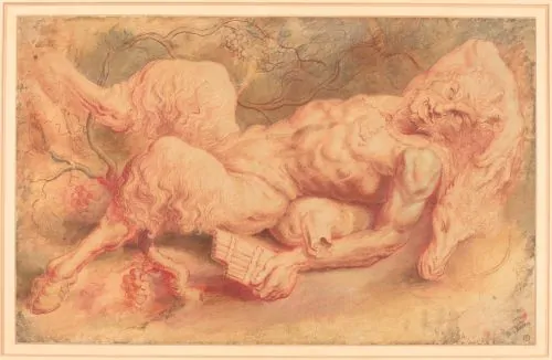 Pan Reclining, by Peter Paul Rubens. possible c. 1610
