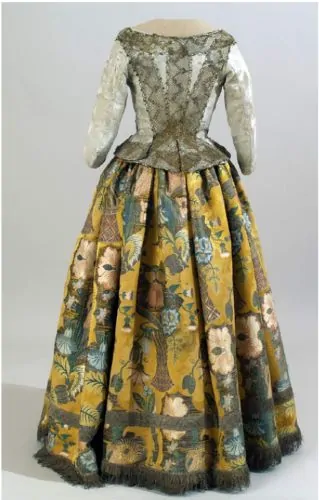 Jacket-bodice and skirt, 18th century