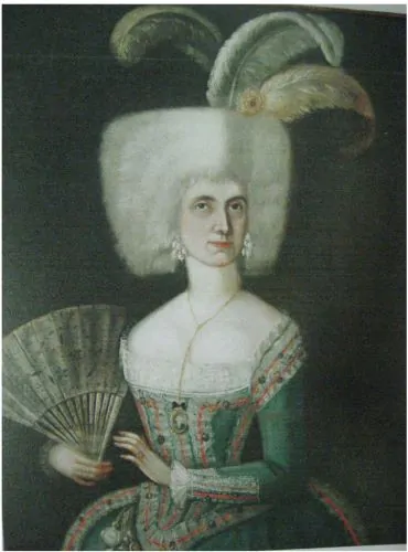 Portrait of Katarina Righi Budmani, from the end of 18th century