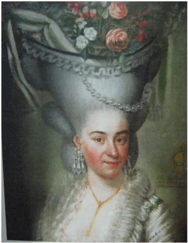  Petar Katušić: Portrait of Ane Ghetaldi Saraca (Saraka), around 1781