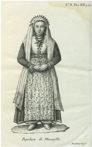 Alberto Fortis: Young women from Makarska, 18th century Ivan Lovrić