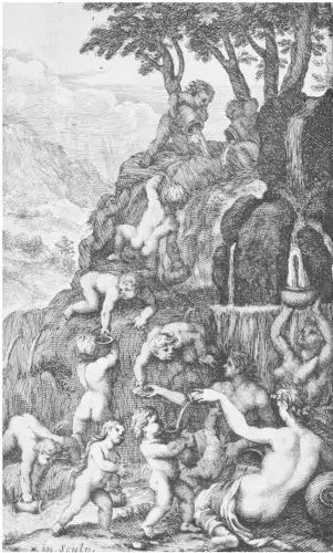 Frontispiece to Pierre Perrault’s De l’origine des fontaines (1674)