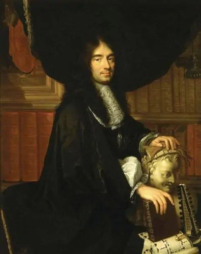 Portrait of Charles Perrault by Philippe Lallemand after Charles Le Brun, ca. 1671