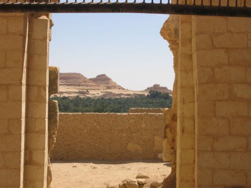 Unveiling Oracle Wisdom: Alexander the Great's Ancient Quest in Siwa 9 The view from where you would consult the Oracle of Ammun at Siwa