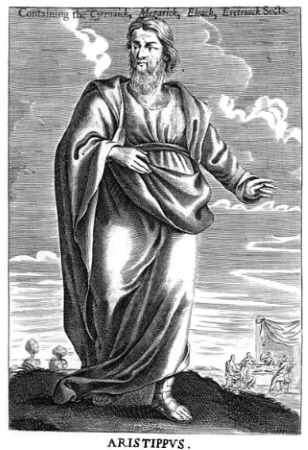 Sensual Pleasure and the Ancient Greek Cyrenaic School of Philosophy 12 Aristippus in Thomas Stanley's "History of Philosophy", 1655 CE