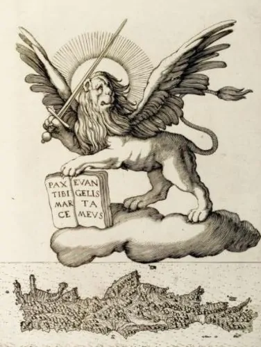 Woven Illusions: Fashion and Mixed Fabrics in Early Modern Venetian Crete 2 The Lion of Saint Mark, symbol of the Republic of Venice