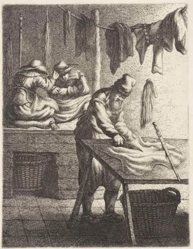 Medieval draper