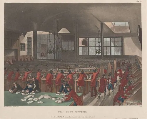 England had the world's fastest postal system in the nineteenth century