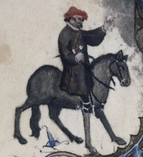 The Shipman from the Ellesmere Chaucer