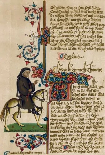 Chaucer medieval manuscript