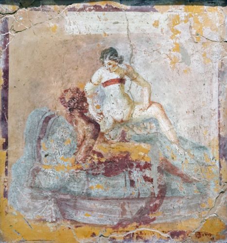 'Scortum' and the Marketplace of Desire in Ancient Rome 19 An erotic scene from a fresco of Pompeii, 1–50 CE