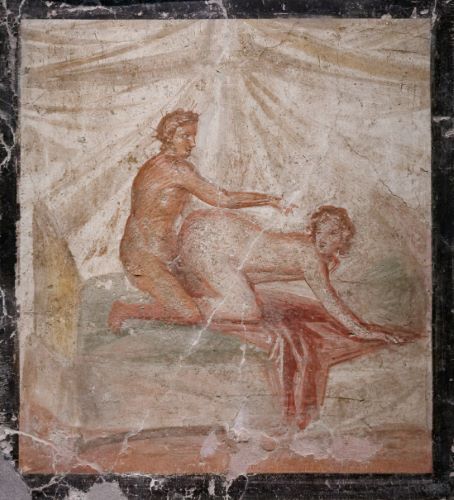 'Scortum' and the Marketplace of Desire in Ancient Rome 20 An erotic scene from a fresco of Pompeii, 50–79 CE
