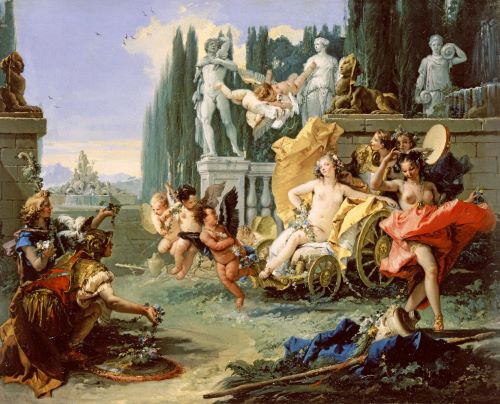 'Scortum' and the Marketplace of Desire in Ancient Rome 26 The Triumph of Flora (ca. 1743), an Italian Baroque interpretation based on Ovid's account of the Floralia, by Giovanni Battista Tiepolo
