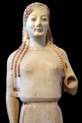The Peplos Kore: Idealized Young Woman or Goddess in Ancient Athens?