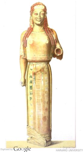 The Peplos Kore: Idealized Young Woman or Goddess in Ancient Athens?