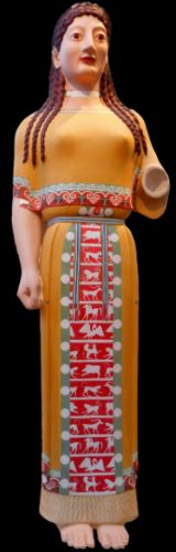 The Peplos Kore: Idealized Young Woman or Goddess in Ancient Athens?