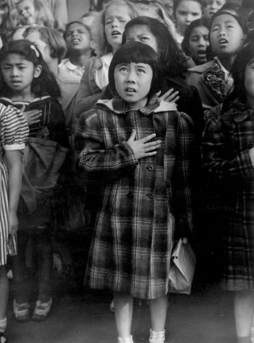 Dorothea Lange: One Nation Indivisible, San Francisco, 1942.