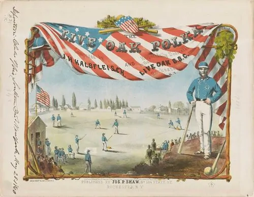J.H. Kalbfleisch. “The Live Oak Polka.” Rochester, NY: Jos. P. Shaw, 1860