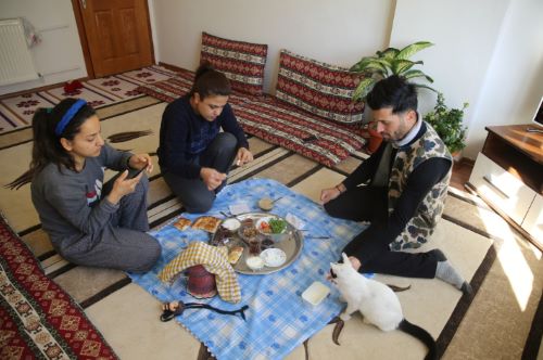 For the Love of Cats: A History of Relationships between Felines and Human Societies 16 After a magnitude 7.7 earthquake hit Mardin, Turkey, in February 2023, fireman Ali Cakas adopted a cat he rescued.