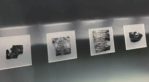 Defixiones and Cunei: The Sacred Aquae Sulis in Ancient Roman Britannia 4 A selection of metal curse tablets recovered from the sacred springโs reservoir
