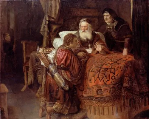 Horst, Gerrit Willemsz. - Isaac blessing Jacob