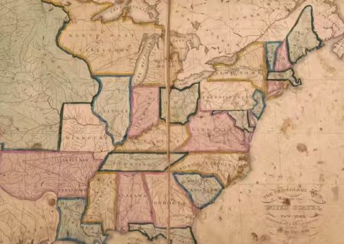 'Travellers’ Tour': America's First Board Game and a Young Nation's Aspirations 11 ‘The Travellers’ Tour Through the United States’ is the earliest known board game to depict a map of North America.