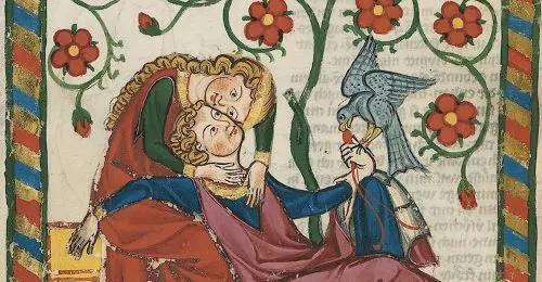 Love Magic in Medieval England: How Priests Viewed Gender 2 A couple in a medieval manuscript
