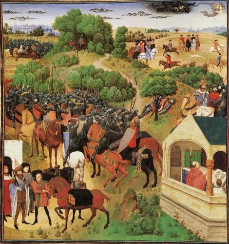 The eight phases of The Song of Roland in one picture