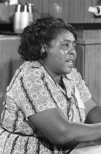 Fannie Lou Hamer, founder of Freedom Farm Cooperative