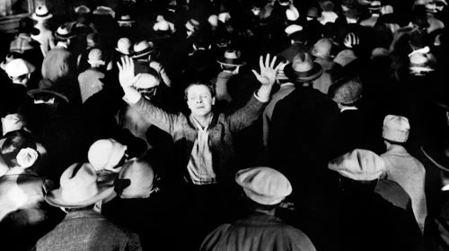 The Man and The Crowd (1928): Photography, Film, and Fate 13 Film still of Johnny Sims (played by James Murray) from The Crowd (1928)
