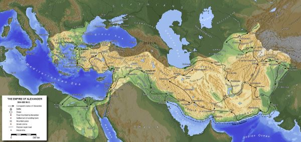 Depicting a Conqueror: Ancient Portraits of Alexander the Great 13 Map of Alexander the Great’s conquests, c. 338–328 B.C.E.