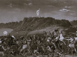 The 1729 Natchez Warrior Revolt against French Invasion into Modern Mississippi 9 113024-30-Native-American