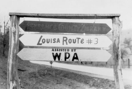 A History of Public Libraries in the United States from the 18th Century 49 A sign marking a packhorse library route, 1941