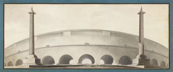 Designing the Sublime: Boullée and Ledoux’s Architectural Revolution 32 Étienne-Louis Boullée’s design for a coliseum, ca. 1781–1793