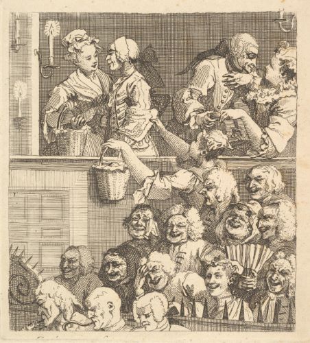 A Little History of the Strange Power of Laughter 4 “The Laughing Audience” is a 1733 etching by British artist William Hogarth.