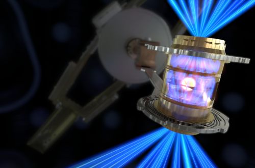Startups Are Looking to the Possible Promise of Fusion Energy 14 In this illustration of fusion ignition at the National Ignition Facility, laser energy is converted into X-rays inside a cylindrical device, which then compress a fuel capsule until it implodes, creating a high temperature, high pressure plasma.