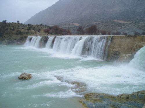 Bahman Dam, Iran. Constructed approximately 2200 years ago.