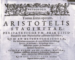 'Meteorologica': Aristotle's Treatise on Meteorology and Weather Phenomena 5 050525-21-History-Science