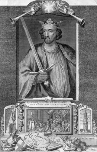Etching of Edward I.