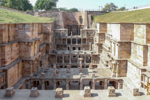 The Rani ki Vav stepwell in Gujarat.
