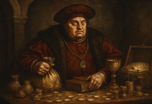 Image of Medieval wealth created by Brewminate with AI