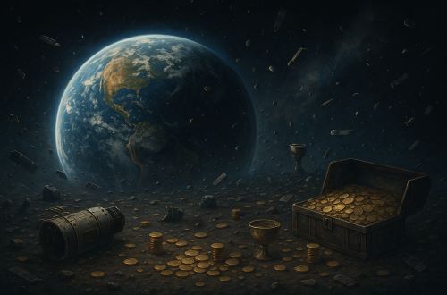 Image of space debris created by Brewminate with AI