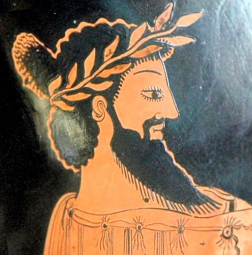 Depiction of Croesus