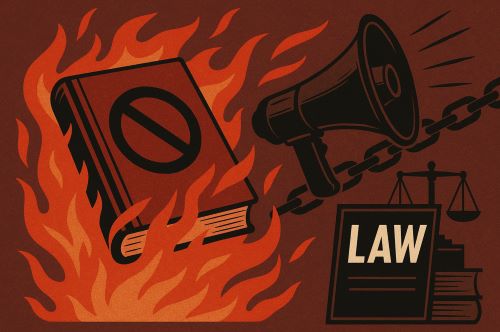 Image of free speech law created by Brewminate with AI