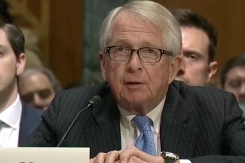 Ken Kies, the assistant U.S. treasury secretary for tax policy, testified before the Senate Finance Committee on April 10, 2025.