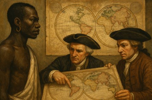 Racism, Colonization, and the Cartography of Power in the Eighteenth Century 11 Illustration of slavery in colonial America