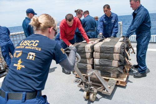 Reckoning with the U.S. War on Drugs and Its Lasting Scars in Latin America 9 Coast Guard confiscating drugs